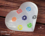 Selenite Engraved Heart - www.blissfulagate.com