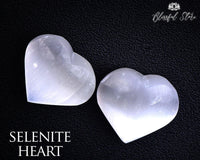 Selenite Heart - www.blissfulagate.com