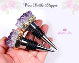 Amethyst Wine Stopper - www.blissfulagate.com