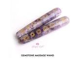 Gemstone Massage Wand - www.blissfulagate.com