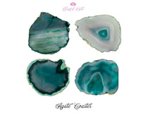 Agate Coaster Green