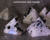 Moonstone Min Pyramid - www.blissfulagate.com