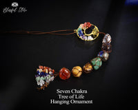 Seven Chakra Tree of Life Hanging Ornament