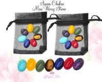 Seven Chakra Mini Worry Stones.