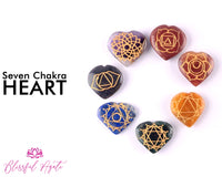 Seven Chakra Reiki Healing Gemstone - www.blissfulagate.com