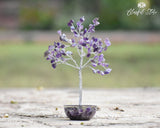 Amethyst Chipstone Bonsai Tree - www.blissfulagate.com