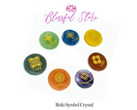 7 Chakra Stones Reiki Healing Crystal - www.blissfulagate.com