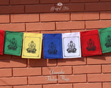 Lord Ganesha Tibetan Flags