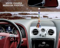 Seven Chakra Markaba Star Car Hanging