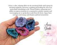 Aura Geodes - www.blissfulagate.com