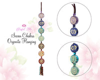 Seven Chakra Orgonite Hanging