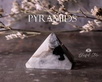 Gemstone Mini Crystal Pyramid - www.blissfulagate.com