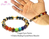 Seven Chakra Yantra Bracelet.