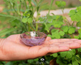 Orgonite Clear Quartz Gemstone Bowl. - www.blissfulagate.com