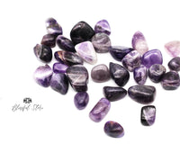 Amethyst Tumbled Stones - www.blissfulagate.com