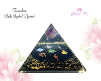 Orgonite Reiki Symbol Pyramid.