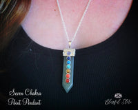 Seven Chakra Points Pendant