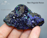 Azurite Raw Natural Stones Set - www.blissfulagate.com