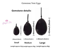 Gemstone Yoni Eggs - www.blissfulagate.com