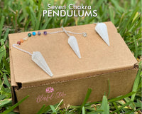 Seven Chakra Gemstone Pendulum