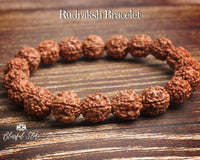 Rudraksha Beaded Bracelet.