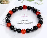 Mix Gemstone Beaded Bracelets .