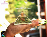 Peridot Chakra EMF Pyramids.