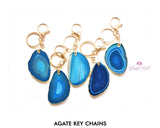 Agate Key Chains - www.blissfulagate.com