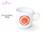 Seven Chakra Design White Mugs, Coasters, Mouse Pads