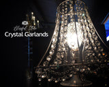 Crystal Chandelier Garlands Strands - www.blissfulagate.com