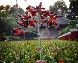 Gemstone Orgonite Pyramid Tree - www.blissfulagate.com