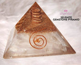 Selenite EMF Pyramids.