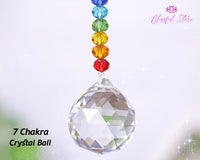 Rainbow Beads Crystal Sun Catcher Ball