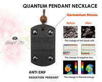 Lava Stone Quantum Science Scalar Energy Pendant