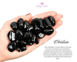 Black Obsidian Tumble Stone