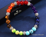 Seven Chakra Mix Gemstone Bracelet