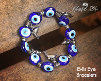 Evil Eye Bracelets - www.blissfulagate.com