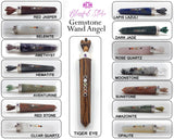 Amethyst Gemstone Angel Wand - www.blissfulagate.com