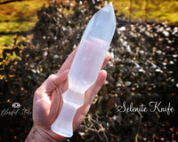 Selenite Knife ( Dagger )