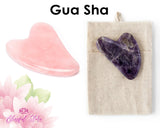 Aventurine Guasha Natural Massaging Stone Tool - www.blissfulagate.com