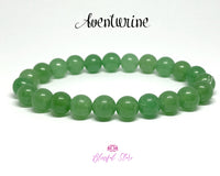 Genuine Natural Green Aventurine Beaded Bracelet