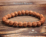 Rudraksha Beaded Bracelet.