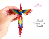 Beaded Humming Bird Ornament - www.blissfulagate.com