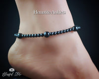 Hematite Anklets - www.blissfulagate.com