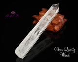 Clear Quartz Obelisk Wand - www.blissfulagate.com