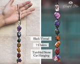 Gemstone Tumbled Stones Hanging Ornaments