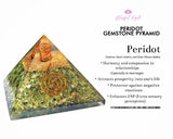 Peridot Chakra EMF Pyramids.