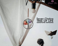 Seven Chakra Tree of Life Wall Hanging