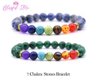 Seven Chakra Beads Gemstone Bracelet