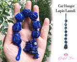 Lapis Lazuli Tumbled Stone Hanging Ornament